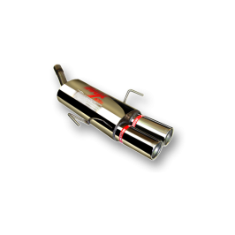 ESCAPE TRASERO INOXIDABLE NO HOMOLOGADO:OPEL ASTRA H 2Ø85