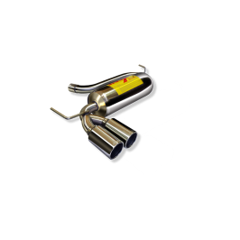 ESCAPE TRASERO INOXIDABLE:VOLKSWAGEN GOLF IV 2Ø85