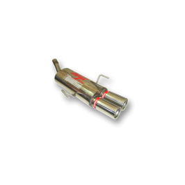 ESCAPE TRASERO INOXIDABLE NO HOMOLOGADO:OPEL ASTRA H 2Ø85