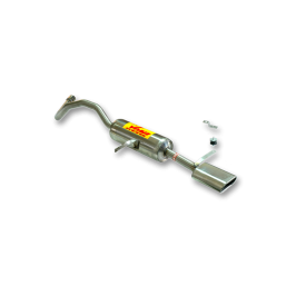 ESCAPE TRASERO INOXIDABLE NO HOMOLOGADO:RENAULT MEGANE II / RENAULT SCENIC II 1 OVAL