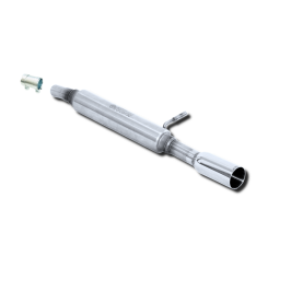 ESCAPE TRASERO INOXIDABLE GRUPO-N USO EXCLUSIVO PARA COMPETICIÓN: PEUGEOT 208 / CITROËN DS3 / OPEL CORSA F / OPEL MOKKA 1Ø73