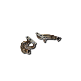 COLECTOR DE ESCAPE DEPORTIVO TUBULAR INOXIDABLE:PORSCHE 966