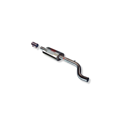 TRAMO INTERMEDIO INOXIDABLE CON SILENCIADOR NO HOMOLOGADO:RENAULT CLIO III SPORT / RENAULT CLIO I