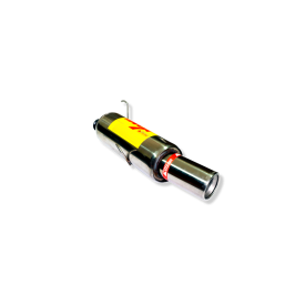 ESCAPE TRASERO INOXIDABLE:PEUGEOT 206 / PEUGEOT 206 CC 1Ø101