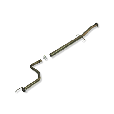 TRAMO INTERMEDIO INOXIDABLE SIN SILENCIADOR USO EXCLUSIVO PARA COMPETICIÓN:HONDA CIVIC / HONDA CIVIC V