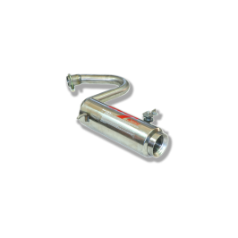 ESCAPE TRASERO INOXIDABLE NO HOMOLOGADO:SEAT LEON / AUDI A3 / VOLKSWAGEN GOLF V 1 TIPO MOTO