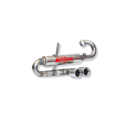 ESCAPE TRASERO INOXIDABLE GRUPO-N USO EXCLUSIVO PARA COMPETICIÓN:SMART 452 2Ø73 CENTRALES