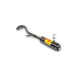 ESCAPE TRASERO INOXIDABLE NO HOMOLOGADO:RENAULT MEGANE II / RENAULT SCENIC II 1 TIPO MOTO