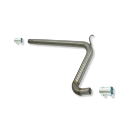 TRAMO INTERMEDIO INOXIDABLE SIN SILENCIADOR USO EXCLUSIVO PARA COMPETICIÓN:SEAT LEON