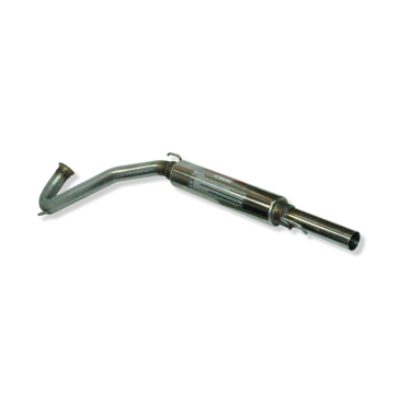 ESCAPE TRASERO INOXIDABLE GRUPO-N USO EXCLUSIVO PARA COMPETICIÓN:RENAULT CLIO WILLIAMS 1Ø50