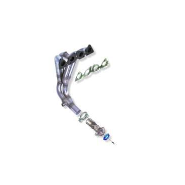 COLECTOR DE ESCAPE DEPORTIVO TUBULAR INOXIDABLE 4-2-1:PEUGEOT 206