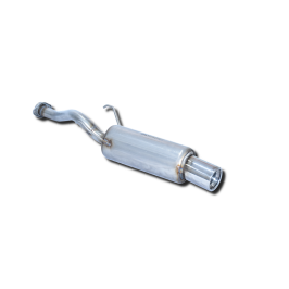 ESCAPE TRASERO INOXIDABLE NO HOMOLOGADO:HONDA CIVIC 1Ø101