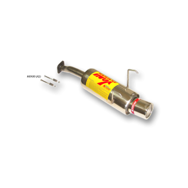 ESCAPE TRASERO INOXIDABLE:HONDA CIVIC / HONDA CIVIC V 1Ø101