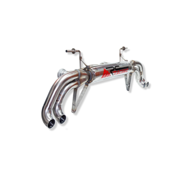 ESCAPE TRASERO INOXIDABLE GRUPO-N USO EXCLUSIVO PARA COMPETICIÓN:AUDI R8 2Ø60 POR CADA LADO