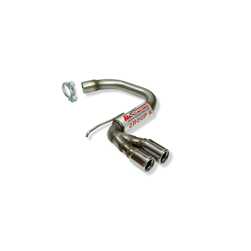ESCAPE TRASERO INOXIDABLE GRUPO-N USO EXCLUSIVO PARA COMPETICIÓN:VW GOLF V / AUDI A3 / VW SCIROCCO / SEAT LEON 2Ø73