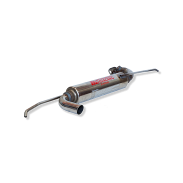 ESCAPE TRASERO INOXIDABLE GRUPO-N USO EXCLUSIVO PARA COMPETICIÓN:SMART 451 1Ø42