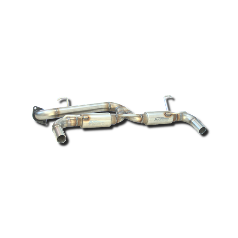 ESCAPE TRASERO INOXIDABLE GRUPO-N NO HOMOLOGADO:TOYOTA GT86 1Ø53