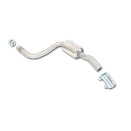 TRAMO INTERMEDIO INOXIDABLE CON SILENCIADOR NO HOMOLOGADO:FORD PUMA / FORD FIESTA