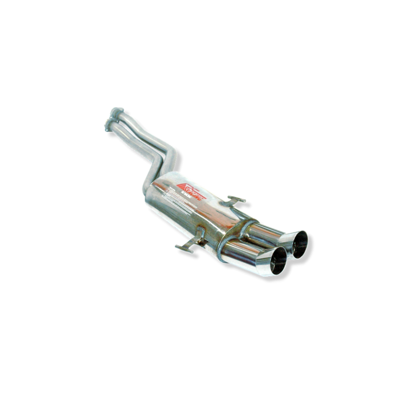 ESCAPE TRASERO INOXIDABLE:BMW 325I / BMW 328I 2Ø85 DTM