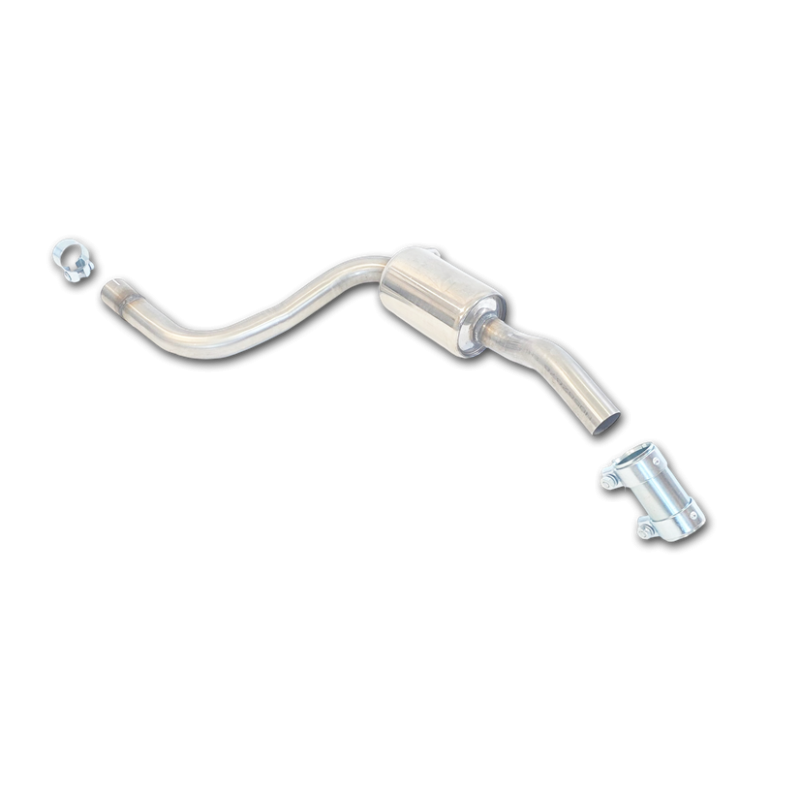 TRAMO INTERMEDIO INOXIDABLE CON SILENCIADOR NO HOMOLOGADO:FORD PUMA / FORD FIESTA