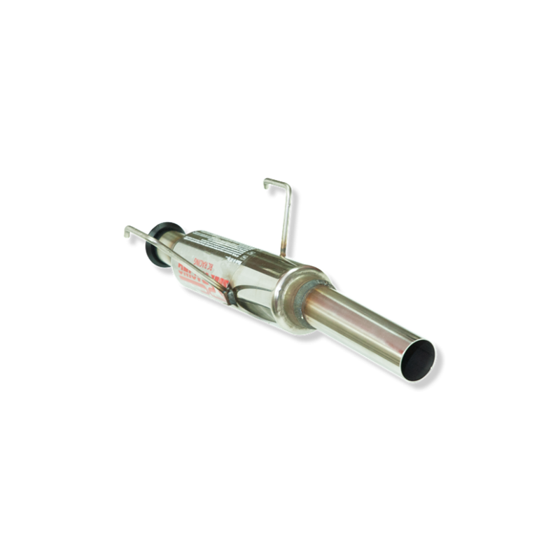 ESCAPE TRASERO INOXIDABLE GRUPO-N USO EXCLUSIVO PARA COMPETICIÓN:PEUGEOT 106 1Ø50