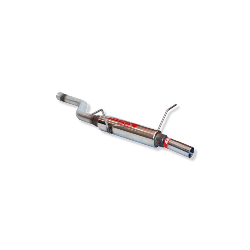 ESCAPE TRASERO INOXIDABLE GRUPO-N USO EXCLUSIVO PARA COMPETICIÓN:BMW 318CI / BMW 316I 1Ø50