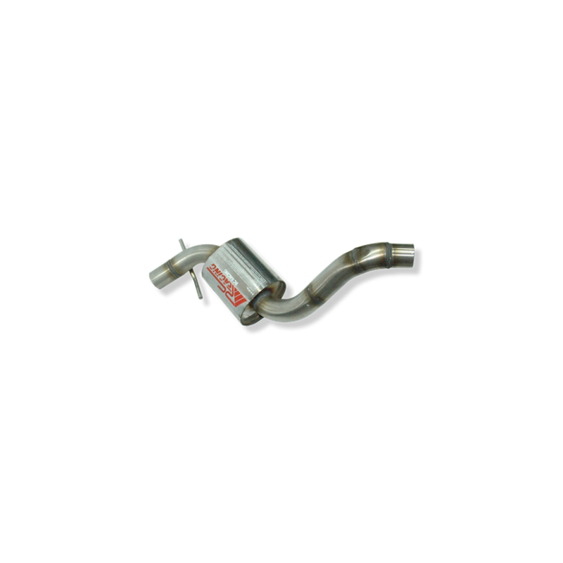 TRAMO INTERMEDIO INOXIDABLE CON SILENCIADOR NO HOMOLOGADO:VOLKSWAGEN GOLF III / VOLKSWAGEN VENTO