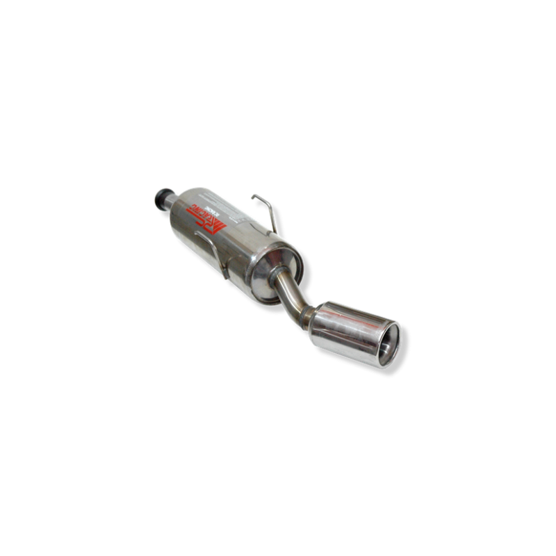 ESCAPE TRASERO INOXIDABLE:PEUGEOT 405 1Ø101