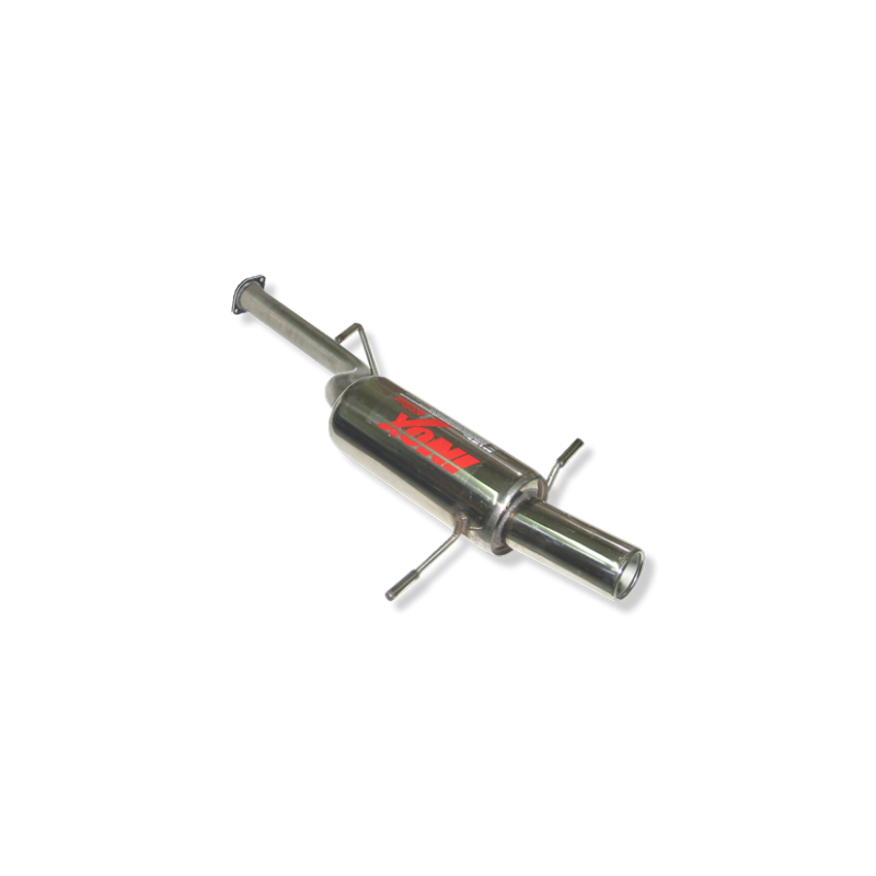 ESCAPE TRASERO INOXIDABLE NO HOMOLOGADO:SUBARU IMPREZA 1Ø90