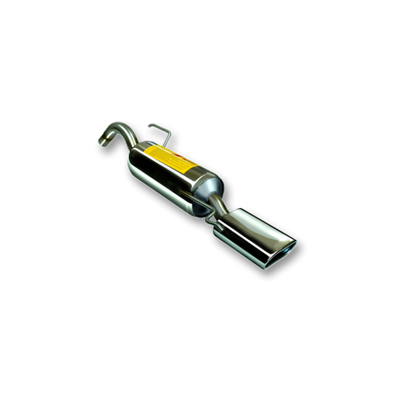 ESCAPE TRASERO INOXIDABLE NO HOMOLOGADO:FIAT GRANDE PUNTO 1 OVAL