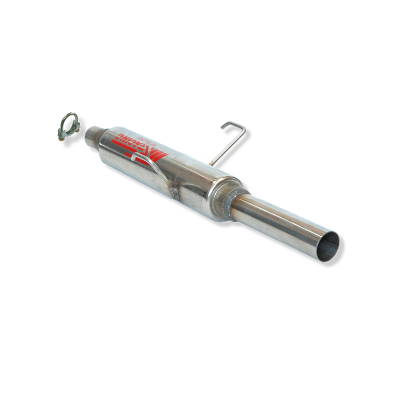 ESCAPE TRASERO INOXIDABLE GRUPO-N USO EXCLUSIVO PARA COMPETICIÓN:PEUGEOT 205 1Ø50