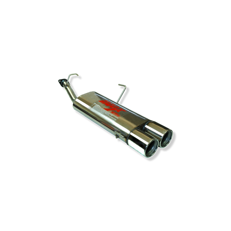 ESCAPE TRASERO INOXIDABLE NO HOMOLOGADO:HONDA PRELUDE 2Ø101