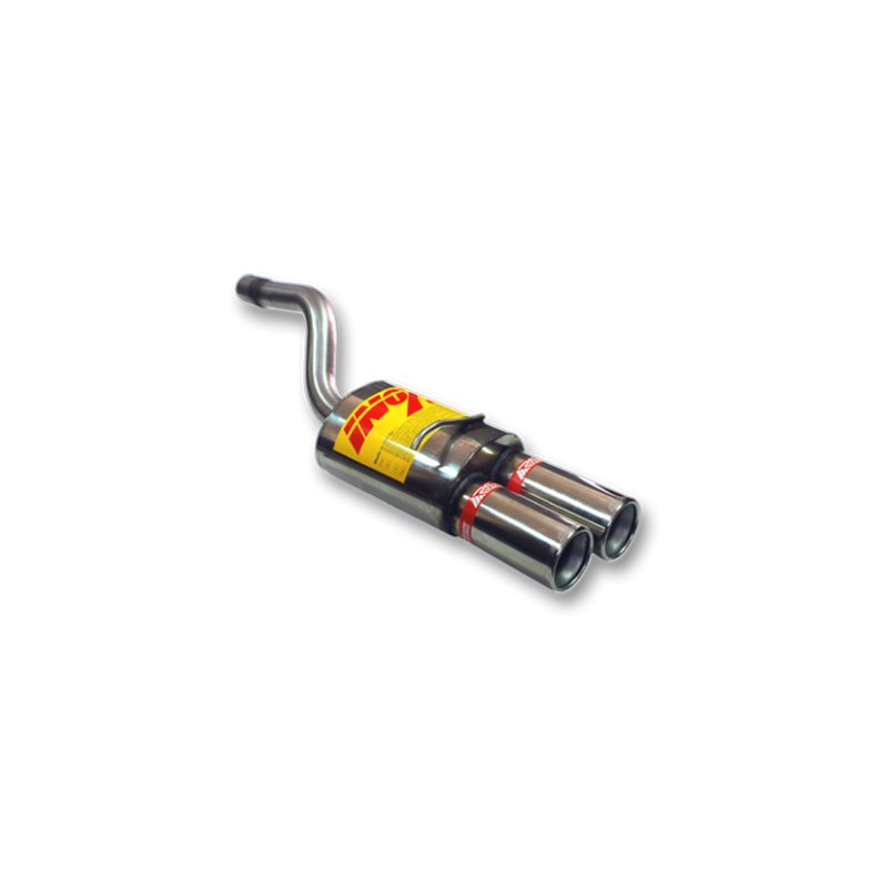 ESCAPE TRASERO INOXIDABLE NO HOMOLOGADO:FORD FOCUS II 2Ø85