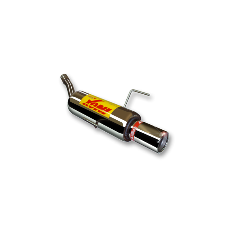 ESCAPE TRASERO INOXIDABLE NO HOMOLOGADO:OPEL ASTRA H 1Ø101