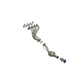 COLECTOR DE ESCAPE DEPORTIVO TUBULAR INOXIDABLE:RENAULT MEGANE II