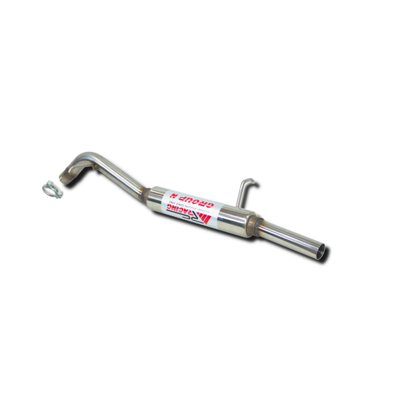 ESCAPE TRASERO INOXIDABLE GRUPO-N USO EXCLUSIVO PARA COMPETICIÓN PEUGEOT 207 1.6 HDI 07-