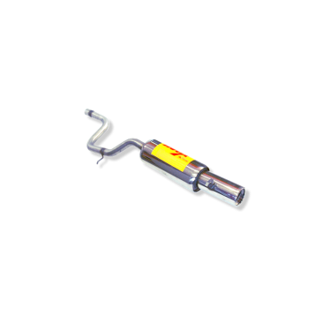 ESCAPE TRASERO INOXIDABLE FIAT UNO TURBO 86-