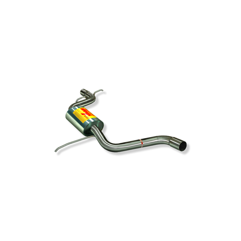 TRAMO INTERMEDIO INOXIDABLE CON SILENCIADOR NO HOMOLOGADO VOLKSWAGEN GOLF V 1.4 TURBO 10/03-