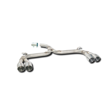 ESCAPE TRASERO INOXIDABLE GRUPO-A USO EXCLUSIVO PARA COMPETICIÓN:CUPRA LEON  2Ø85 POR CADA LADO