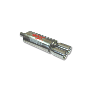 ESCAPE TRASERO INOXIDABLE