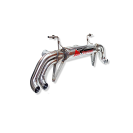 ESCAPE TRASERO INOXIDABLE GRUPO-N USO EXCLUSIVO PARA COMPETICIÓN AUDI R8 4.2I V8 07-12