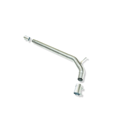 TRAMO INTERMEDIO INOXIDABLE SIN SILENCIADOR USO EXCLUSIVO PARA COMPETICIÓN RENAULT MEGANE IV GT 1.6 TCE 15-