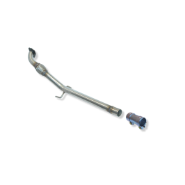 TUBO SUPRESOR DE CATALIZADOR INOXIDABLE USO EXCLUSIVO PARA COMPETICIÓN SEAT IBIZA III 1.9I TDI 02-06