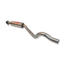 TRAMO INTERMEDIO INOXIDABLE CON SILENCIADOR NO HOMOLOGADO OPEL KADETT E 2.0 16V GSI 88-09/91