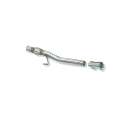 TUBO SUPRESOR DE CATALIZADOR INOXIDABLE USO EXCLUSIVO PARA COMPETICIÓN PEUGEOT 206 2.0 HDI 99-12/06
