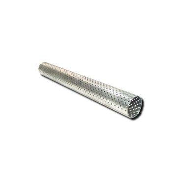 TUBO PERFORADO INOXIDABLE AISI409 1 METRO e-1,5mm Ø-60mm