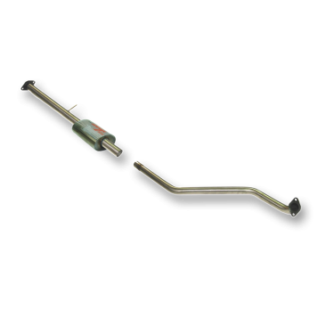 TRAMO INTERMEDIO INOXIDABLE CON SILENCIADOR NO HOMOLOGADO HYUNDAI COUPE 1.6I 16V 87-00