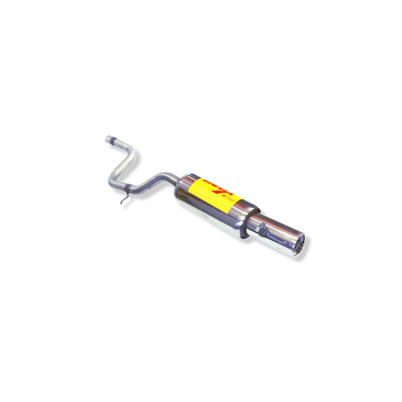 ESCAPE TRASERO INOXIDABLE FIAT UNO TURBO 86-