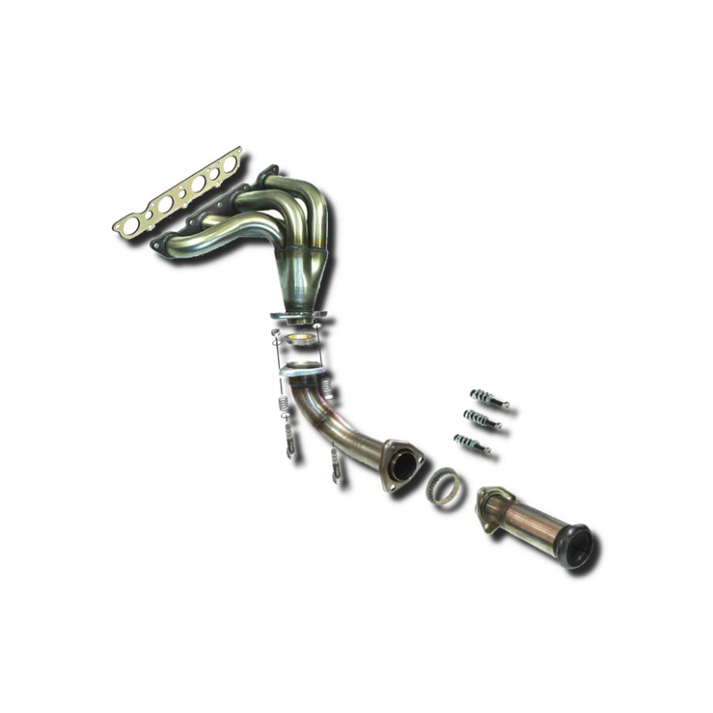 COLECTOR DE ESCAPE DEPORTIVO TUBULAR INOXIDABLE RENAULT 19 1.8I 16V 89-92