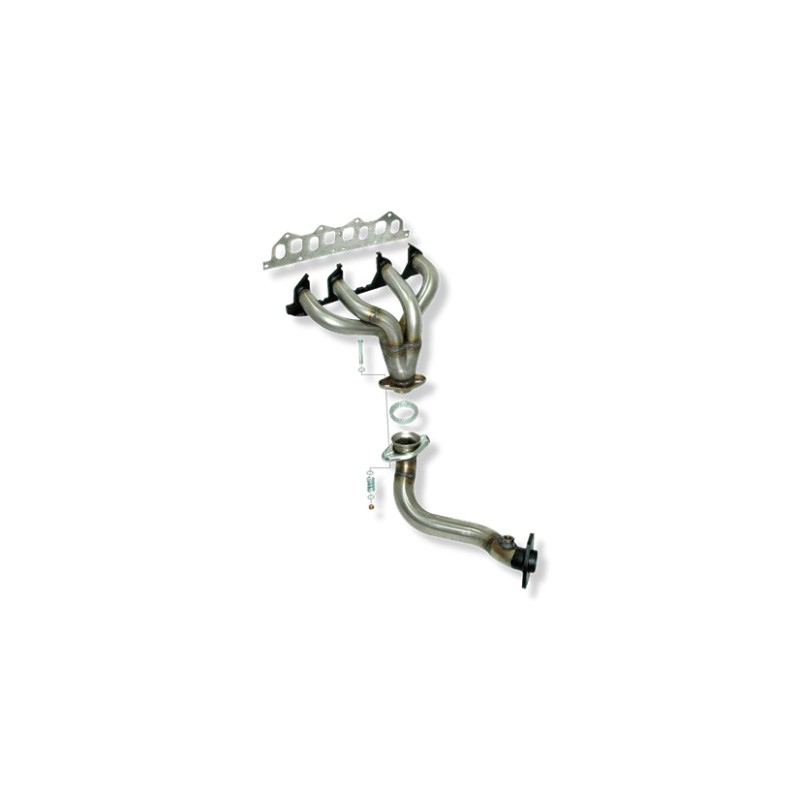 COLECTOR DE ESCAPE DEPORTIVO TUBULAR INOXIDABLE RENAULT CLIO I RSI 1.8I 8V MULTIPUNTO 94-98